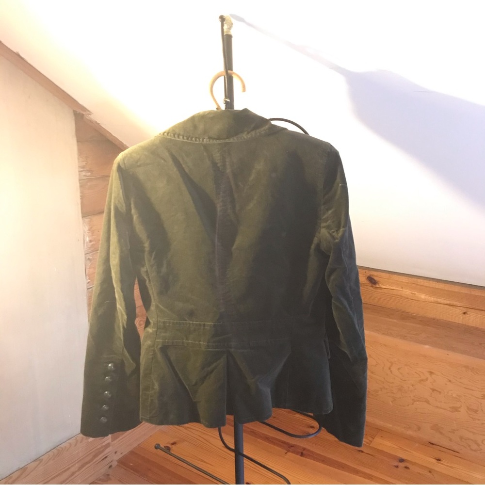 Talbots Velvet Double-Breasted Blazer, EUC, 8 - Picture 2 of 16